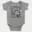 Straight Outta Royapettah Short Sleeve Baby Onesie in Heather Color